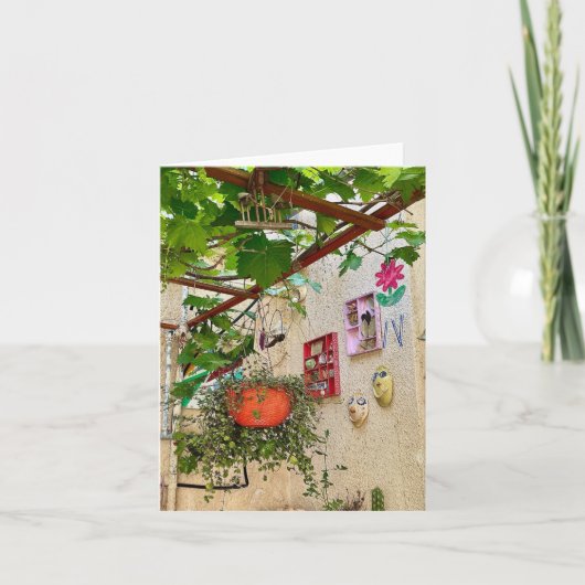 パレスティナホームアート サンキューカード (正面)