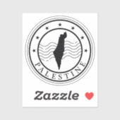 パレスティナモダンスタンプ シール (シート)