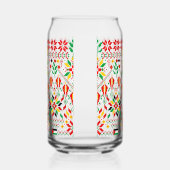 パレスティナータトレ伝統的ス刺繍 ガラス缶 (右)