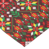 パレスティナータトレ伝統的ス刺繍 テーブルクロス (アングル)