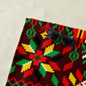 パレスティナータトレ伝統的ス刺繍 ビーチタオル (インサイチュ)