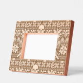 パレスティナータトレ伝統的ス刺繍 レーザー彫刻フレーム (左)