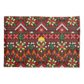 パレスティナータトレ伝統的ス刺繍 枕カバー (裏面)