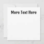 パレスティナ国旗とケフィシー模様の地図 招待状 (裏面)