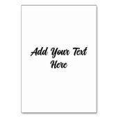 パレスティナ抵抗拳でスイカのシンボル テーブルナンバー (裏面)