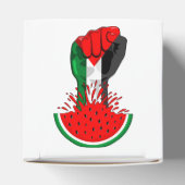 パレスティナ抵抗拳でスイカのシンボル フェイバーボックス (上部)