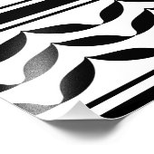 パレスティナ抵抗拳でスイカのシンボル フォトプリント (角)