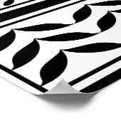 パレスティナ抵抗拳でスイカのシンボル ポスター (角)