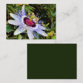 パレスティナ花フラットノートカード ノートカード (正面/裏面)