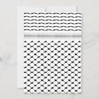 パレスティナ・クフィヤカスタム セーブザデート