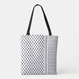 パレスティナ・クフィヤカスタム トートバッグ