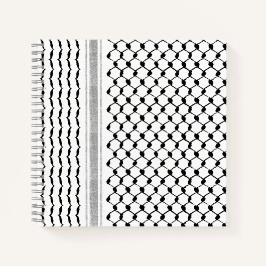 パレスティナ・クフィヤカスタム ノートブック (正面)