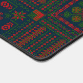 パレスティナ・スイカ・パレスチナのアラビア語「فلسطين」 デスクマット (コーナー)