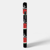パレスティナ・スイカ・パレスチナのアラビア語「فلسطين」 Case-Mate iPhoneケース (裏面 / 左)
