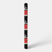 パレスティナ・スイカ・パレスチナのアラビア語「فلسطين」 SAMSUNG GALAXYケース (左側面)