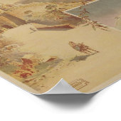 パレスティナ・ヴィンテージのポスターを訪れる ポスター (角)