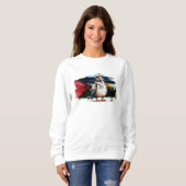 パレスティナ – 平和の鳩 スウェットシャツ (正面フル)