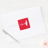 パレスティボタン スクエアシール (封筒)