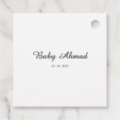 パレスティンクフィヤアルフマブロックメッセージカード フェイバータグ (裏面)