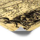 パレスティンパノラママップパレスチナ2 ポスター (角)