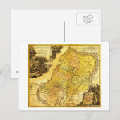 パレスティンパノラママップパレスチナ2 ポストカード (正面/裏面)