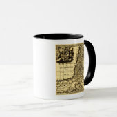 パレスティンパノラママップパレスチナ マグカップ (正面右)