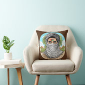 パレスティンフリーダムファイターポートレート クッション (椅子)