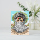 パレスティンフリーダムファイターポートレート ポストカード (スタンド正面)