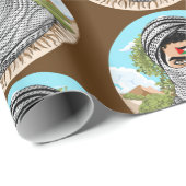 パレスティンフリーダムファイターポートレート ラッピングペーパー (ロールコーナー)