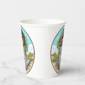 パレスティンフリーダムファイターポートレート 紙コップ (右)