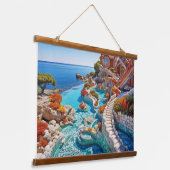 パレスプール 吊り下げ型タペストリー (傾斜あり)