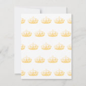 パレスユニセックスサロンジュビリークラウン 招待状 (裏面)