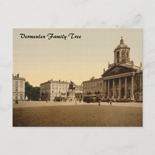 パレス王室の，ブリュッセル，ベルギー ポストカード (正面)