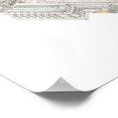 パレス王室の。マドリッドスペイン ポスター (角)