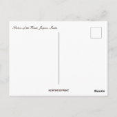 パレス・オブ・ウィンズジャイプールインド ポストカード (裏面)