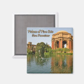 パレス・オブ・ファインアート・サンフランシスコ・カリフォルニア マグネット (正面/裏面)