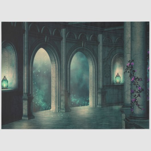 パレス・ドアーズ・ゴシック20x30デクページティッシュペーパー 薄葉紙 (正面)