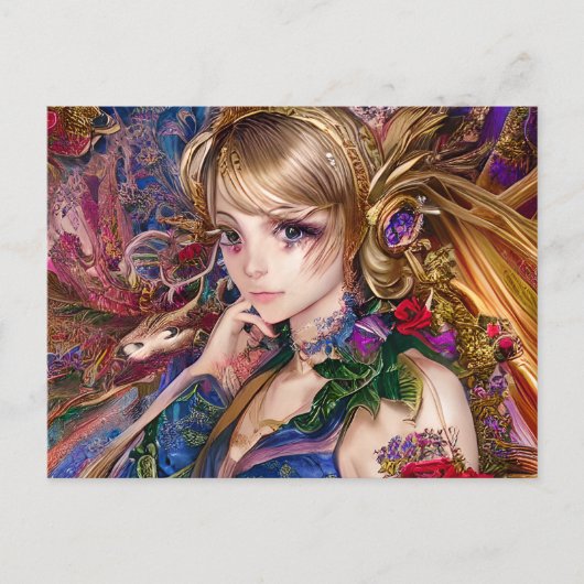 パレス・ルームのアニメ ポストカード (正面)