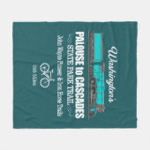 パレットからカスケードSPT (RT2) フリースブランケット (正面(横))