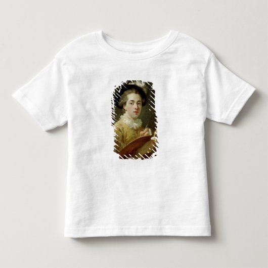 パレットとの自画像 トドラーTシャツ (正面)