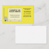 パレットジャック 名刺 (正面/裏面)