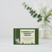 パレットジャック、標準、3.5インチx 2.0インチ名刺 名刺 (スタンド正面)