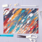 パレットナイフテクスチャ 薄葉紙 (クラフト)