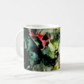 パレット抽象芸術 コーヒーマグカップ (正面左)