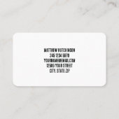 パレット集荷搬送 名刺 (裏面)