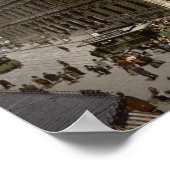 パレデラブルス，リヨン1900,アンティークフランス ポスター (角)