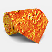 パレデ・ディティトゥーサcom textura amarela e laranja ネクタイ (ロール)