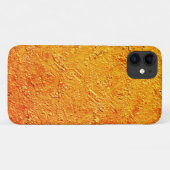 パレデ・ディティトゥーサcom textura amarela e laranja Case-Mate iPhoneケース (裏面(横))