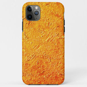 パレデ・ディティトゥーサcom textura amarela e laranja iPhone 11 pro maxケース