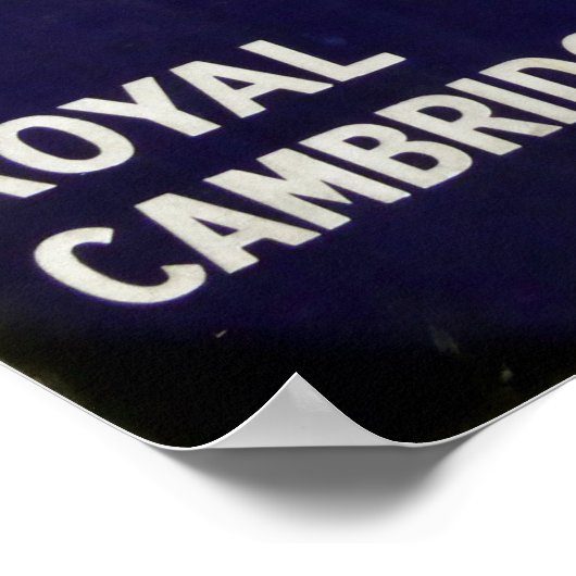 パレトルプソーセージ、エナメルヴィンテージサイン。 ポスター (角)